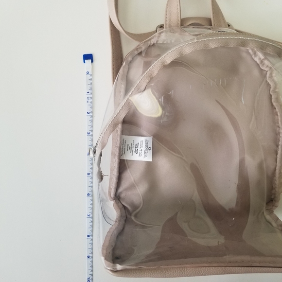 🚫SOLD🚫Clear Backpack Purse - Picture 8 of 11
